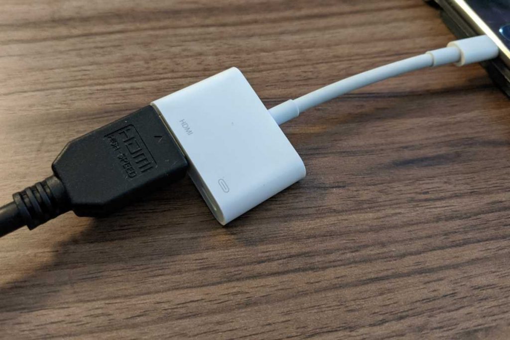 connecting iphone to tv