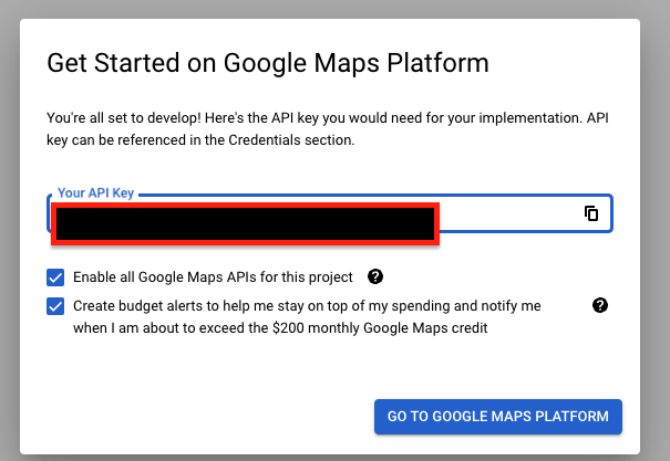 Как получить API Google Maps